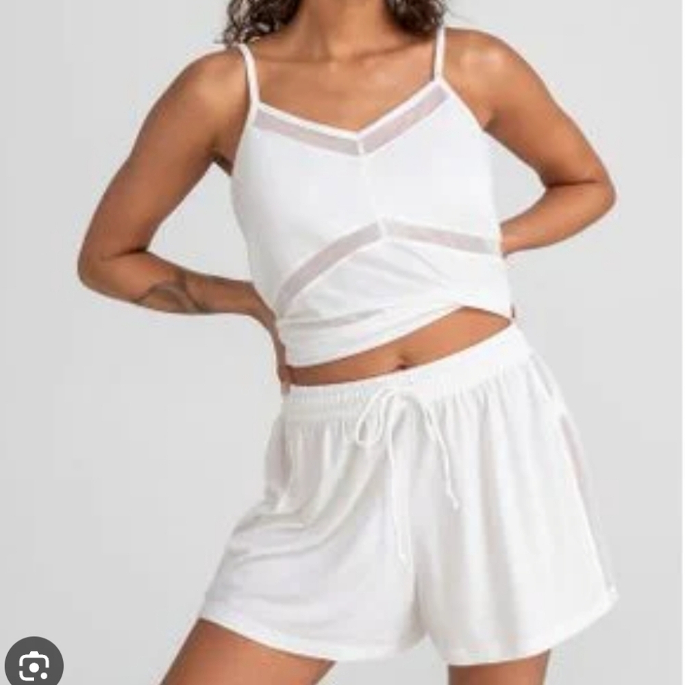Honeylove Women's White Sleepwear Set